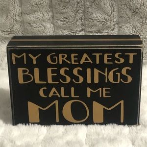 Greatest Blessings Decorative Sign